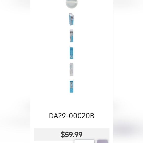 Water filter for refrigerator Samsung DA29-00020B lot of 2 - Picture 8 of 8